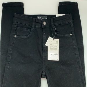 NWT Zara Black Jeans size 4
